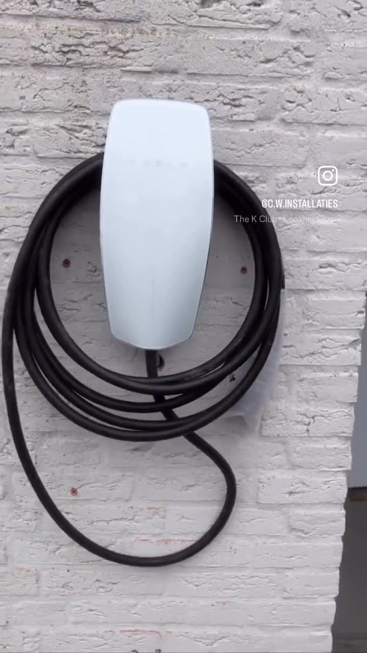 Project: Tesla Wall Connector geïnstalleerd